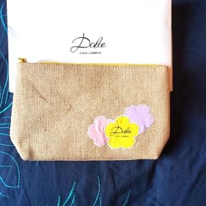 New in box Dolce & Gabbana cosmetic bag